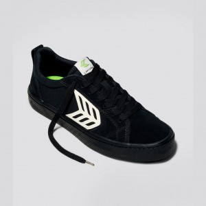 CATIBA PRO Cariuma Low Top Canvas Hombre Negras | BMOVYZ479