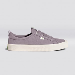 OCA LOW Cariuma Low Top Lona Vegan Hombre Gris | SOWRNF214