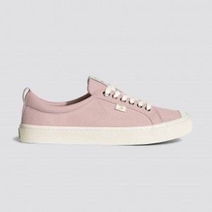 OCA LOW Cariuma Low Top Lona Vegan Mujer Rojas | NKCJEI514