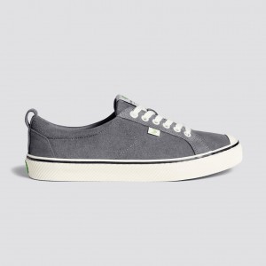 OCA LOW Cariuma Low Top Suede Mujer Gris | BNFPMZ907