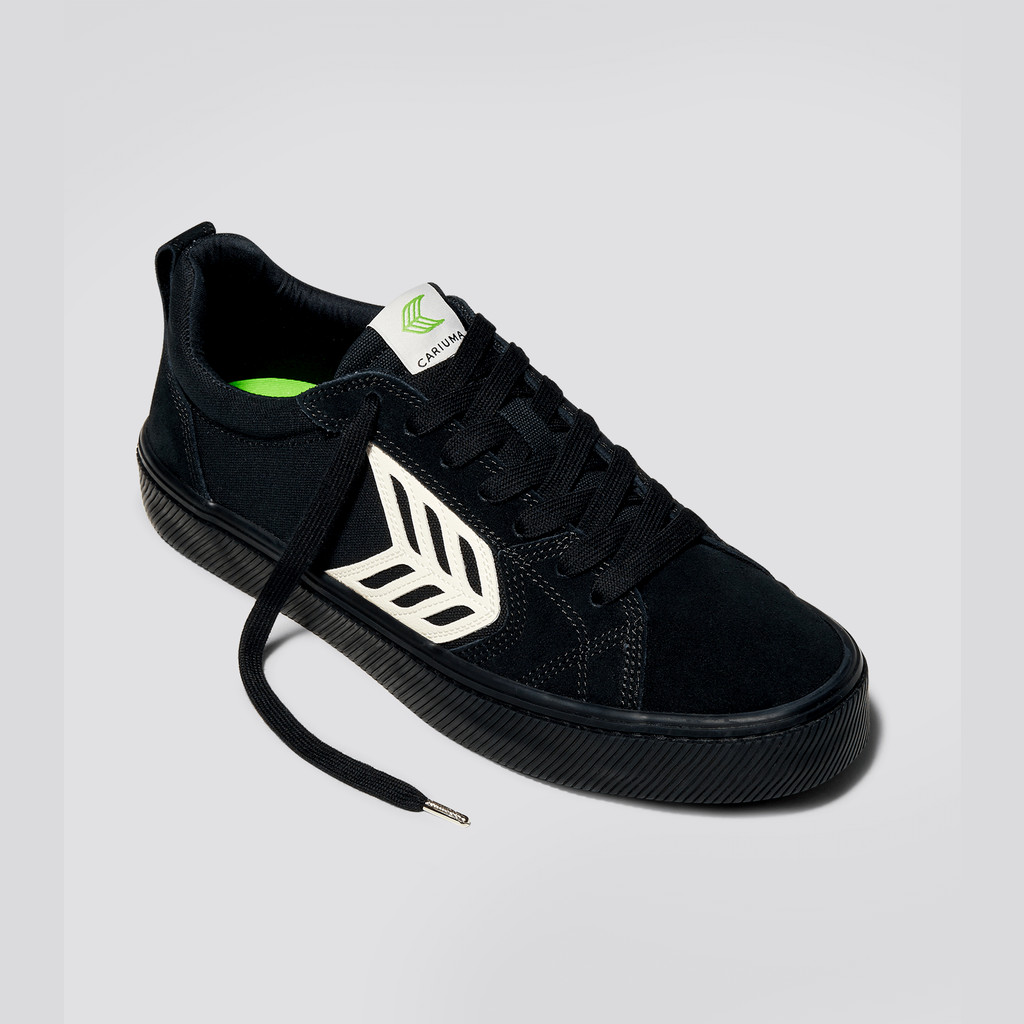 CATIBA PRO Cariuma Low Top Canvas Hombre Negras | LXDZTR735