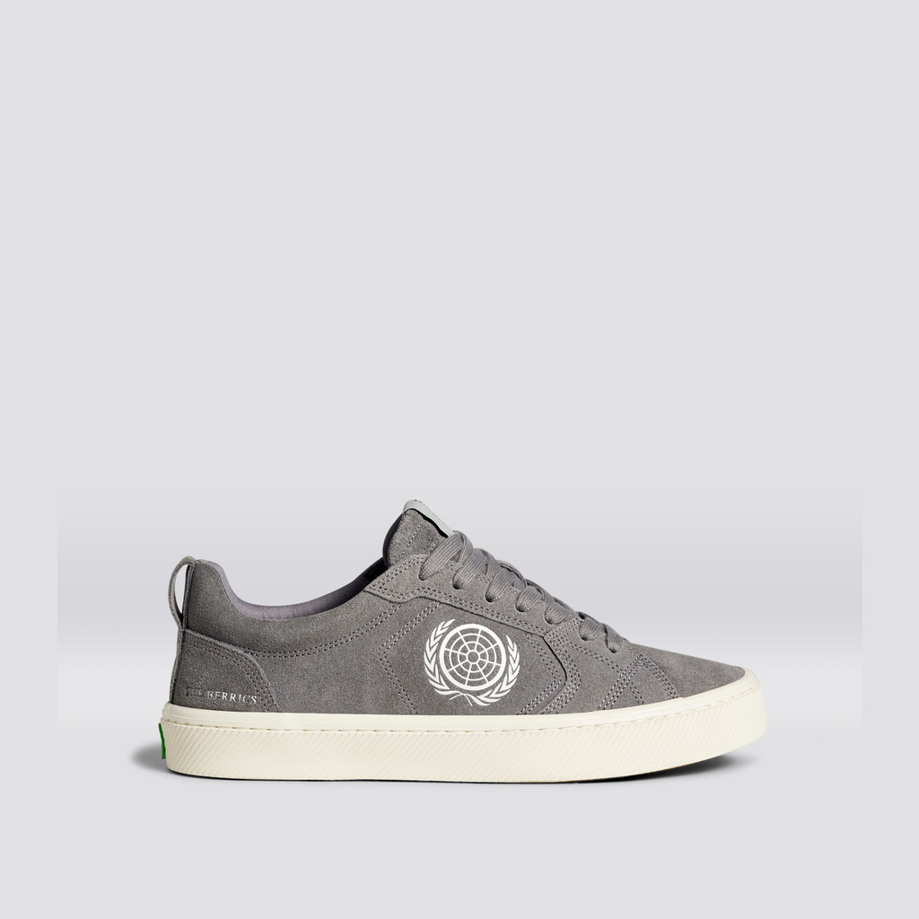 CATIBA PRO Cariuma Low Top Suede Hombre Gris | YVXNFA609