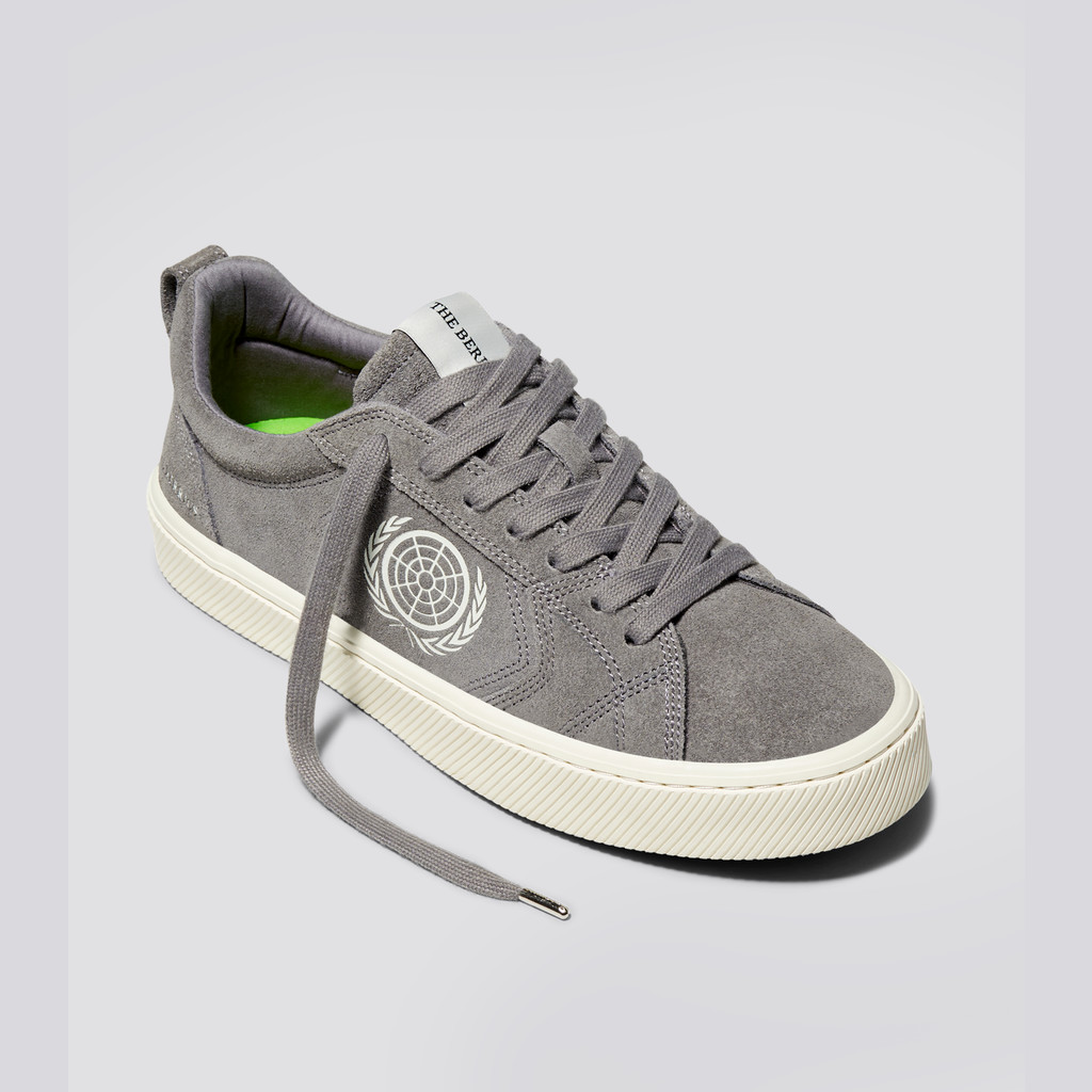 CATIBA PRO Cariuma Low Top Suede Hombre Gris | YVXNFA609