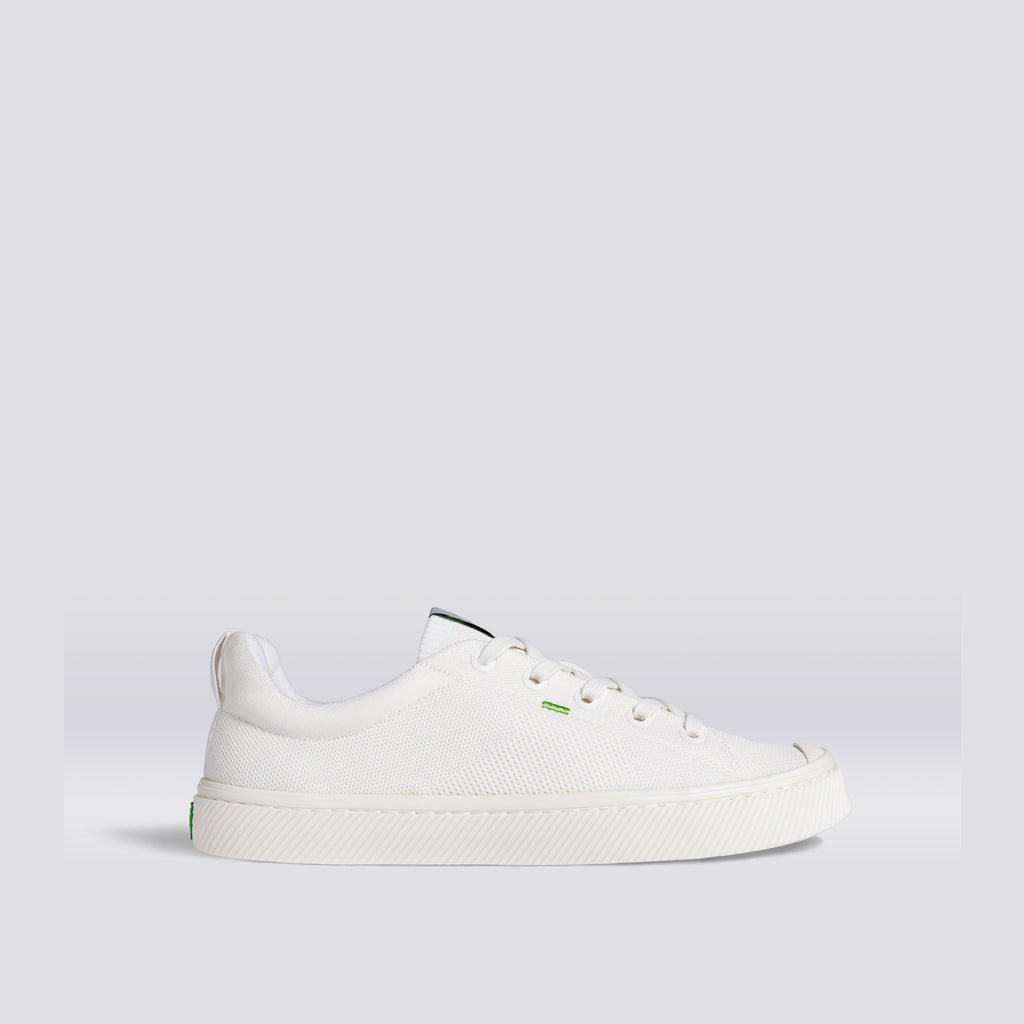 IBI Cariuma Low Top Bamboo Weave Knit Mujer Off-White | CDXAUR805