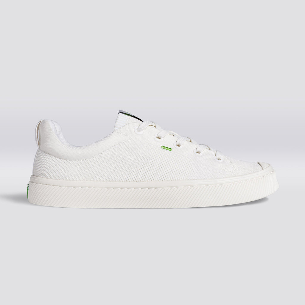 IBI Cariuma Low Top Bamboo Weave Knit Mujer Off-White | CDXAUR805