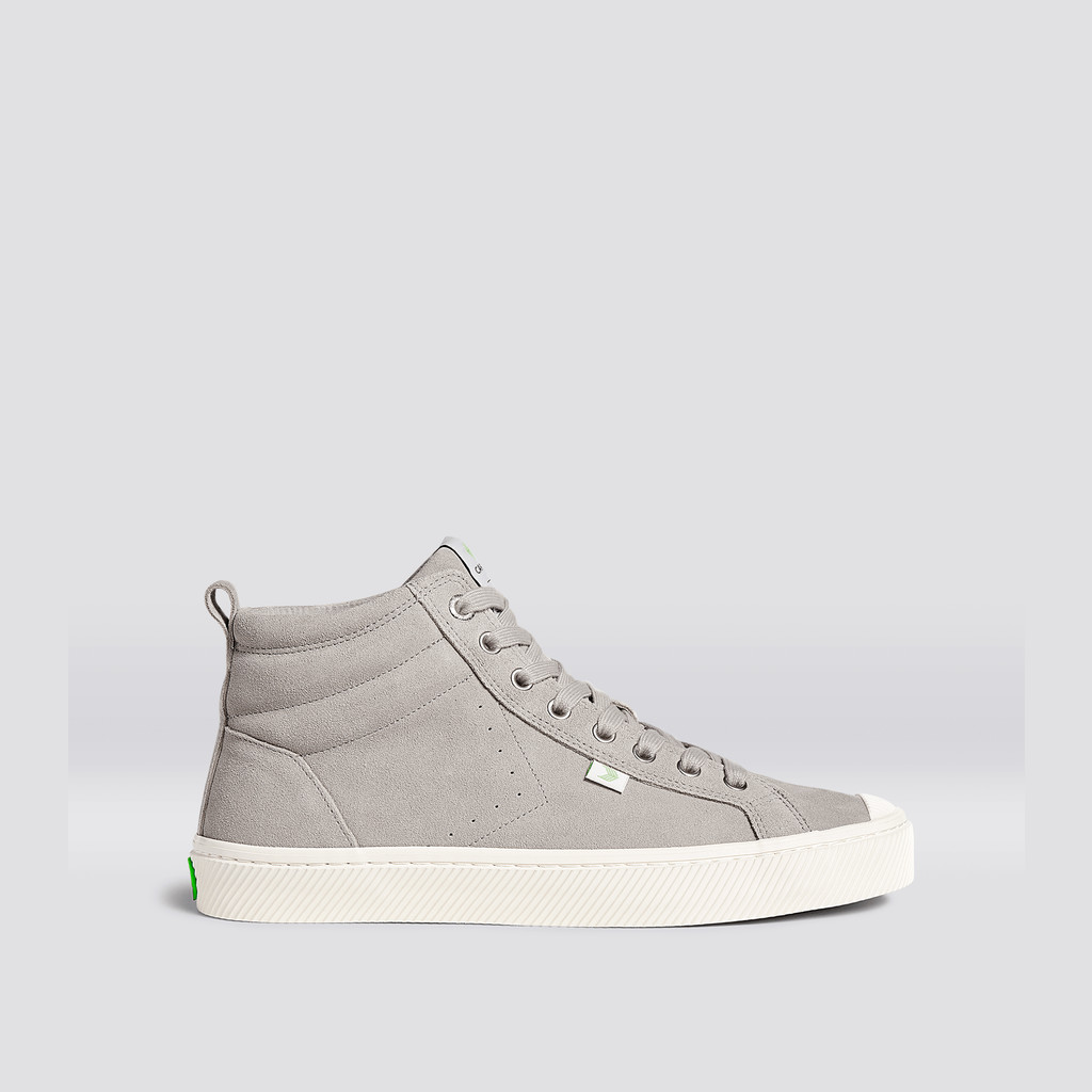 OCA HIGH Cariuma High Top Suede Mujer Gris | ZXEOPD752