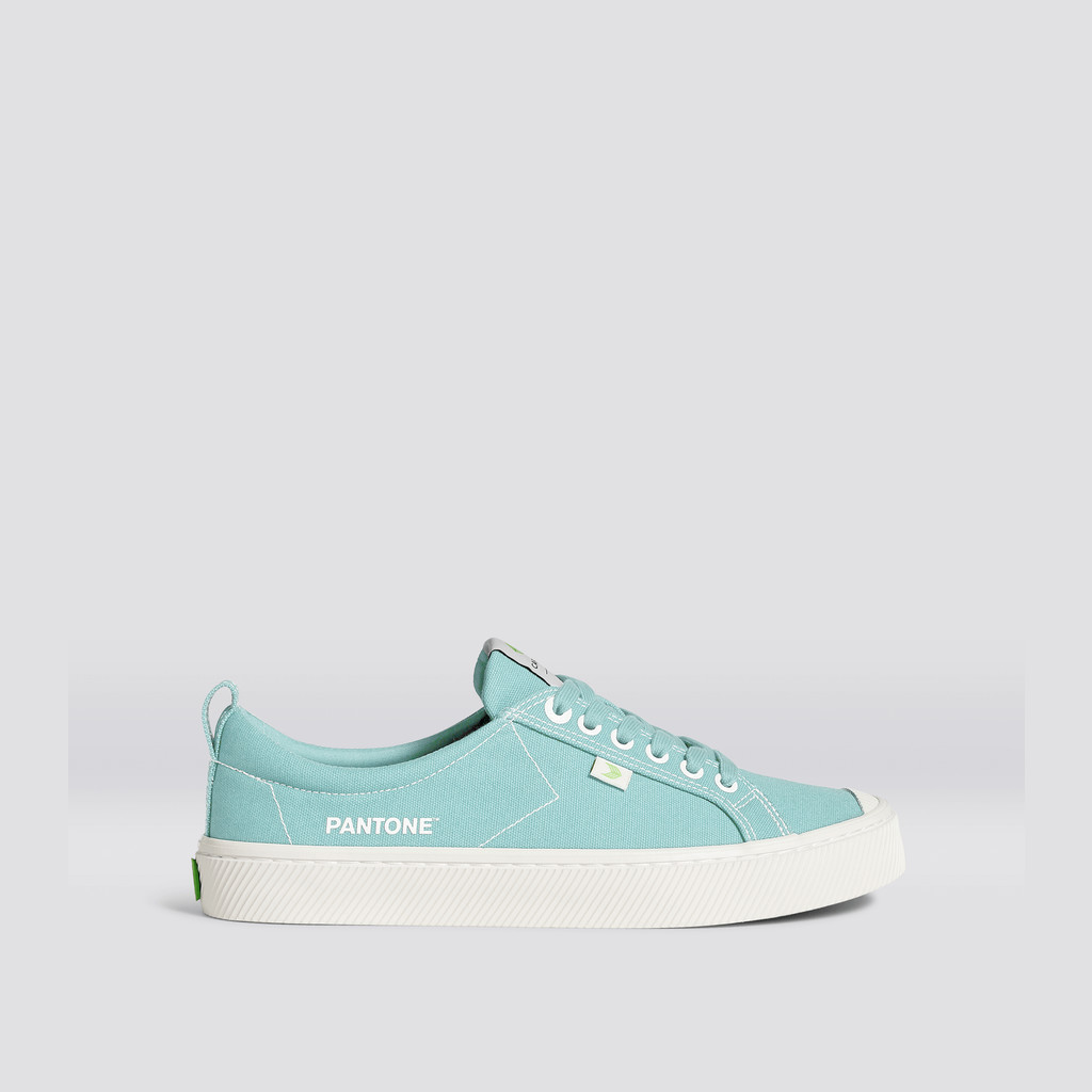 OCA LOW Cariuma Low Top Canvas Hombre Azules | FHPWVA310