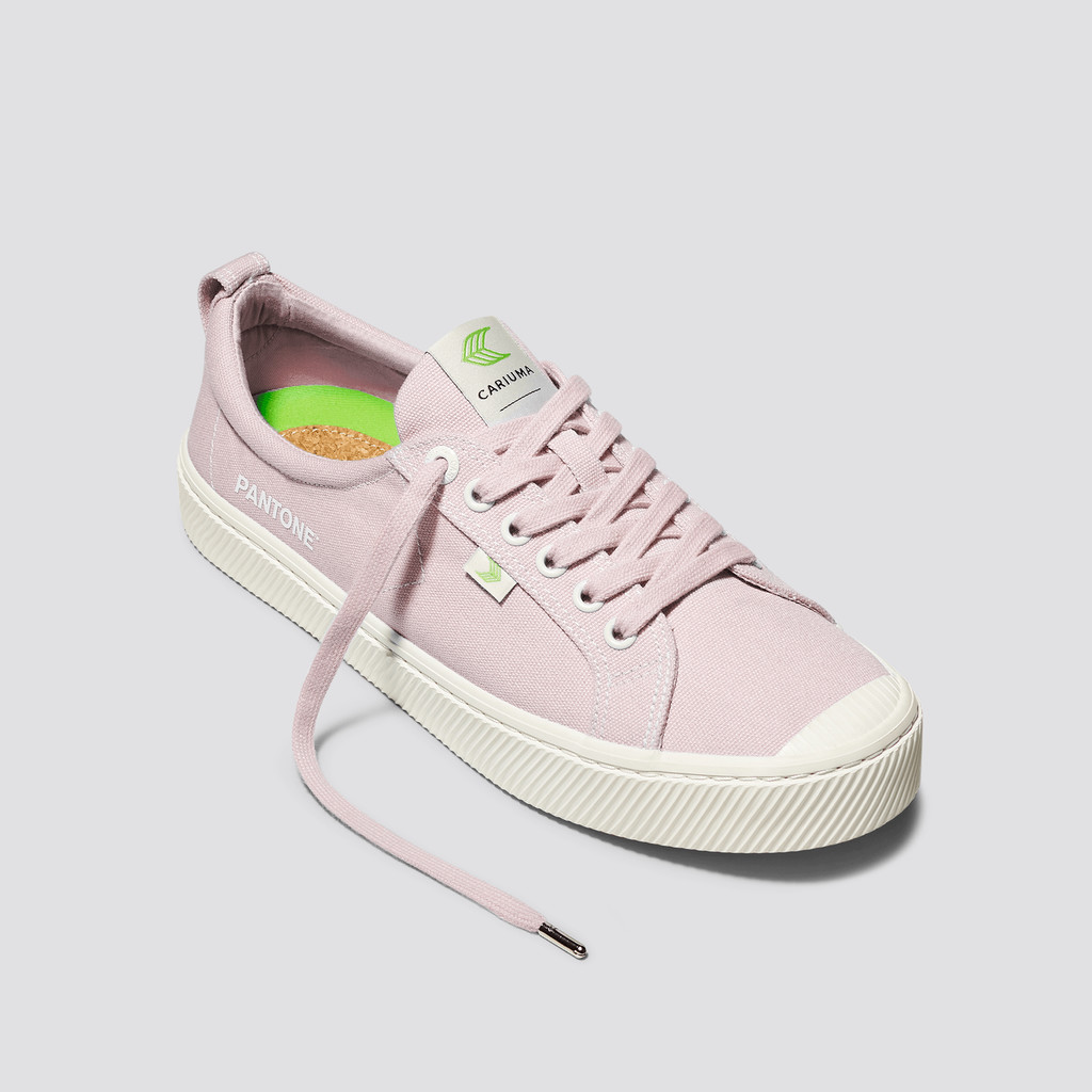 OCA LOW Cariuma Low Top Canvas Mujer Pale Lilac | WERAUY487