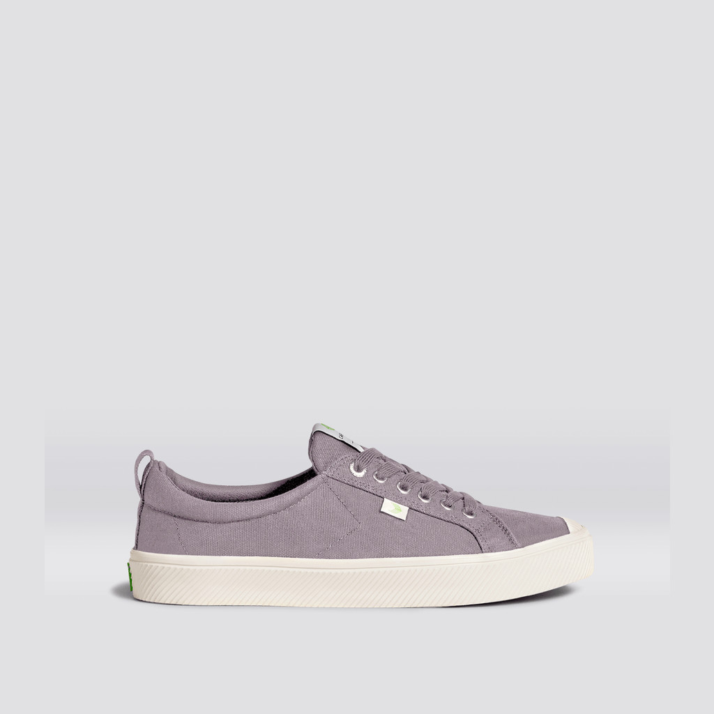 OCA LOW Cariuma Low Top Lona Vegan Hombre Gris | IQLVAK193