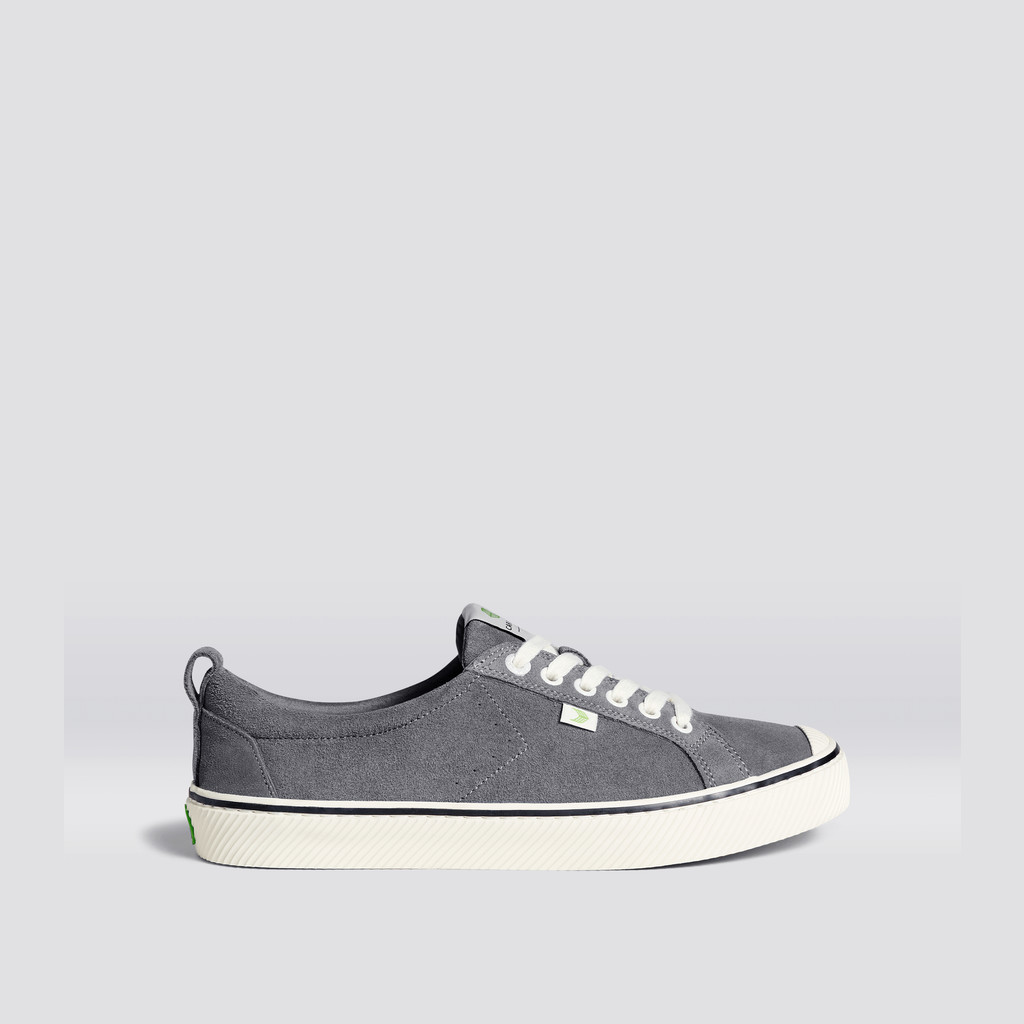 OCA LOW Cariuma Low Top Suede Hombre Gris | DNKSZH194