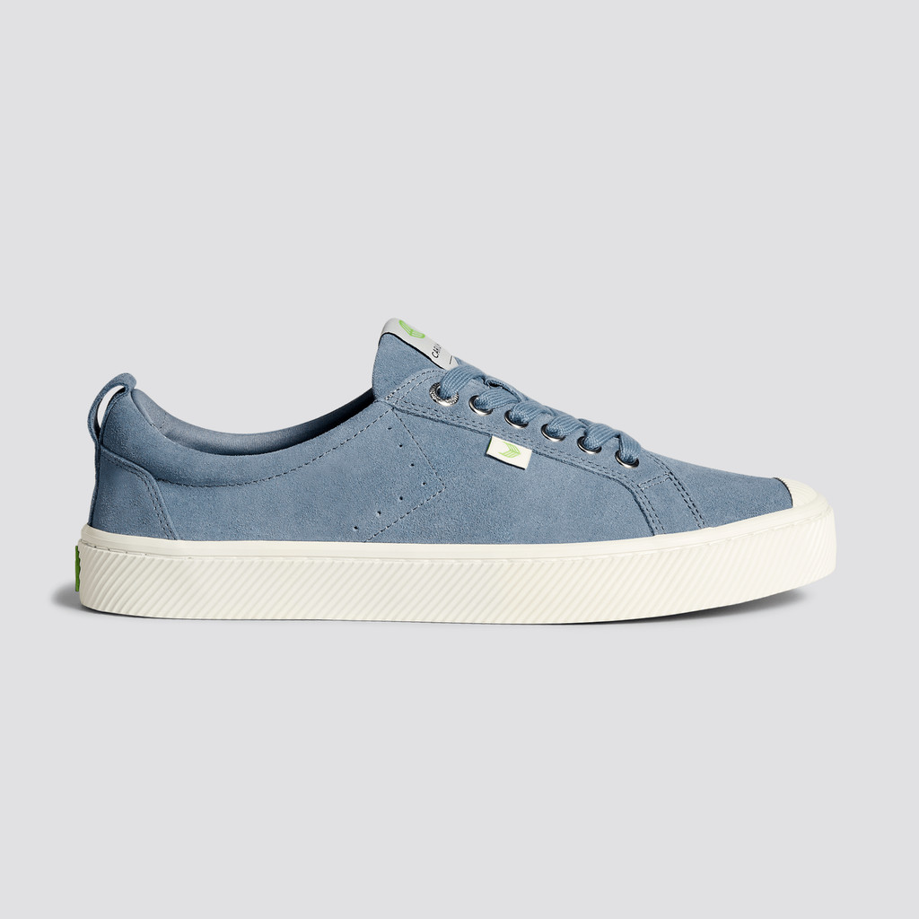 OCA LOW Cariuma Low Top Suede Mujer Azules | CMLVRZ415