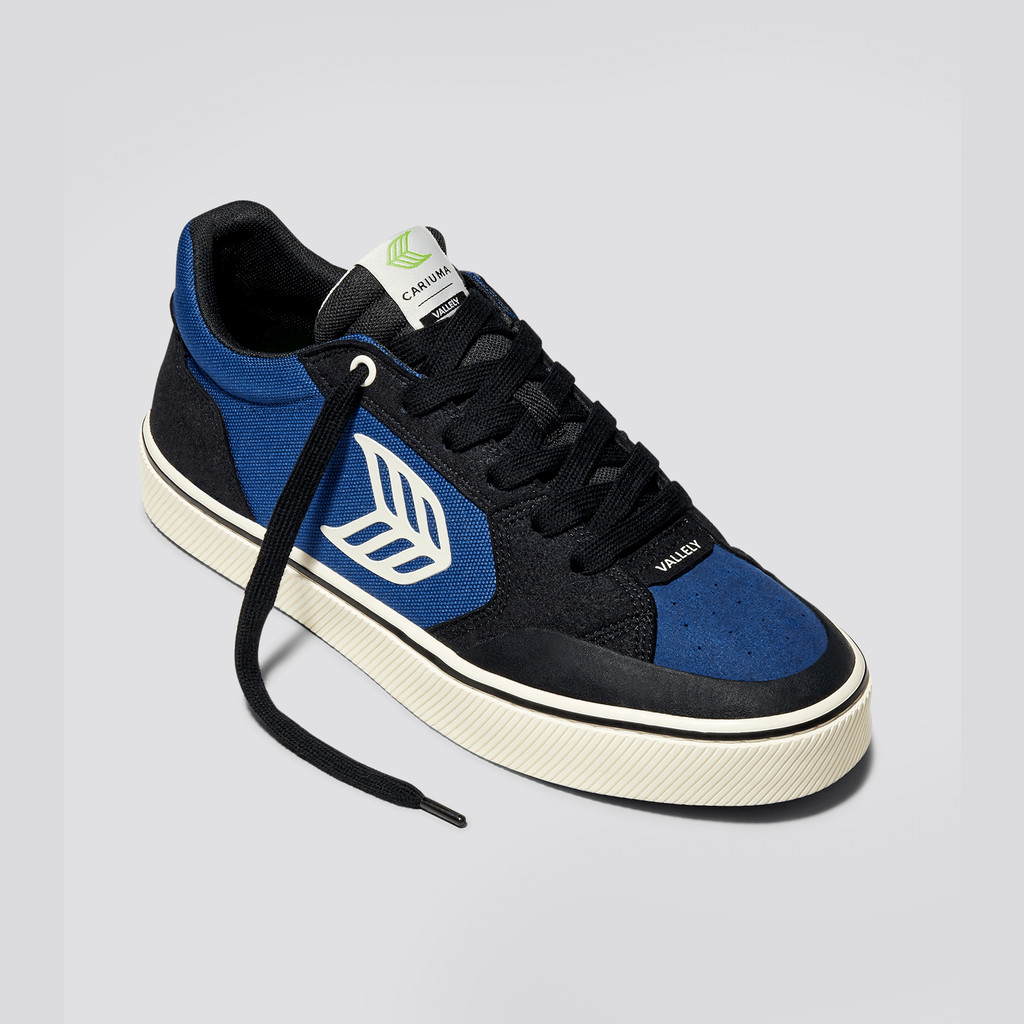 The Vallely Cariuma Low Top Suede Hombre Azules | TXODHY760