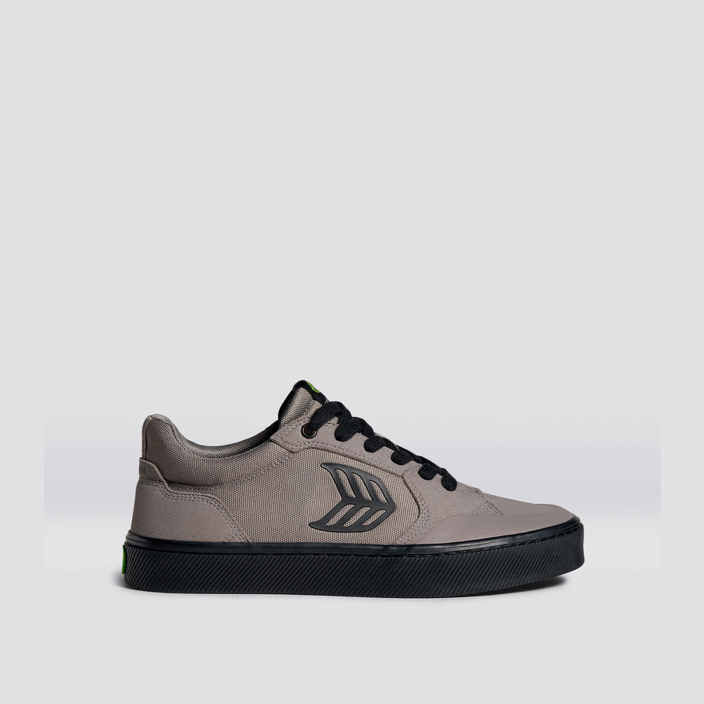 The Vallely Cariuma Low Top Suede Hombre Gris Negras | LODFSP509